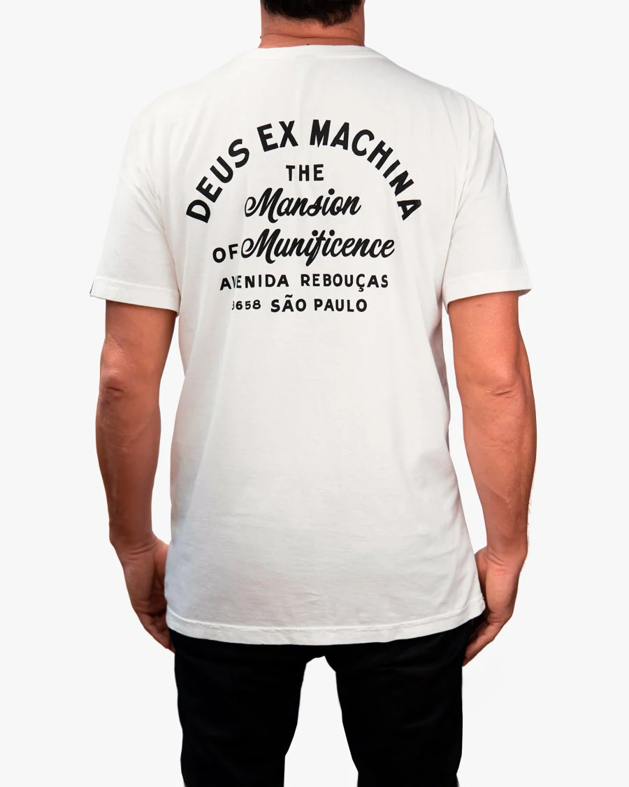 Camiseta Classics Regular Fit Address São Paulo - Off White - Image 3
