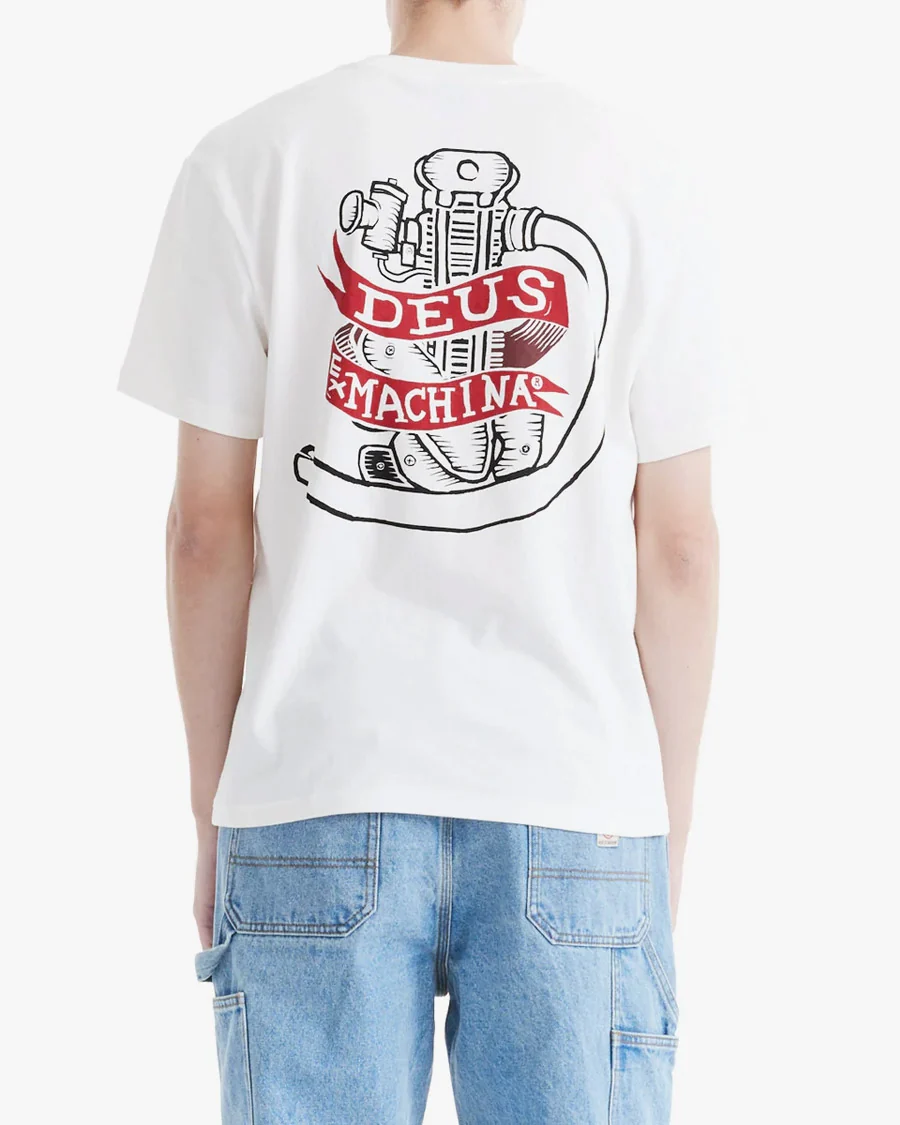 Camiseta Box Fit Jailer Sappy - Branca