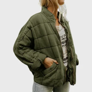 Josiane | Jaqueta acolchoada com visual oversized elegante
