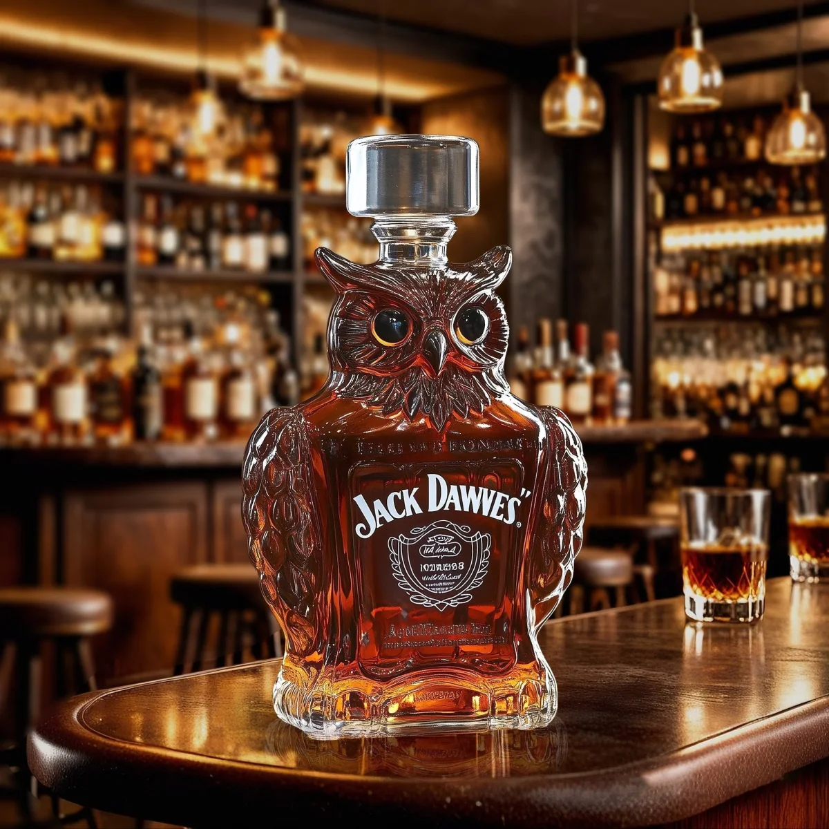 Coruja Garrafa de Whisky - Image 3