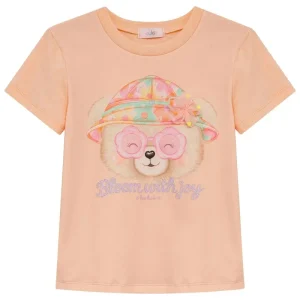 Blusa em Meia Malha 95441 Kukiê Infantil Menina