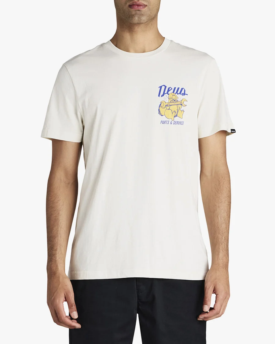 Camiseta Regular Fit Overbite - Dirty White - Image 2